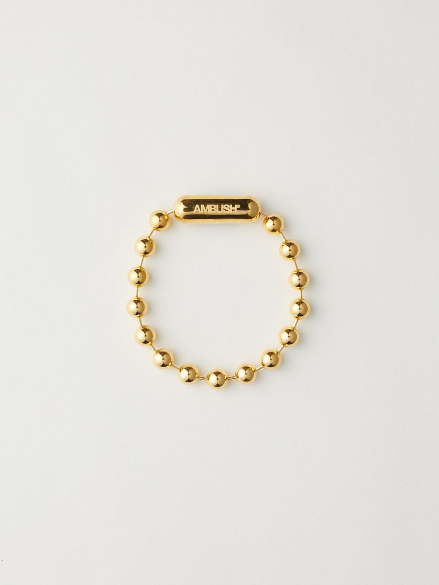 Ball chain deals bracelet gold