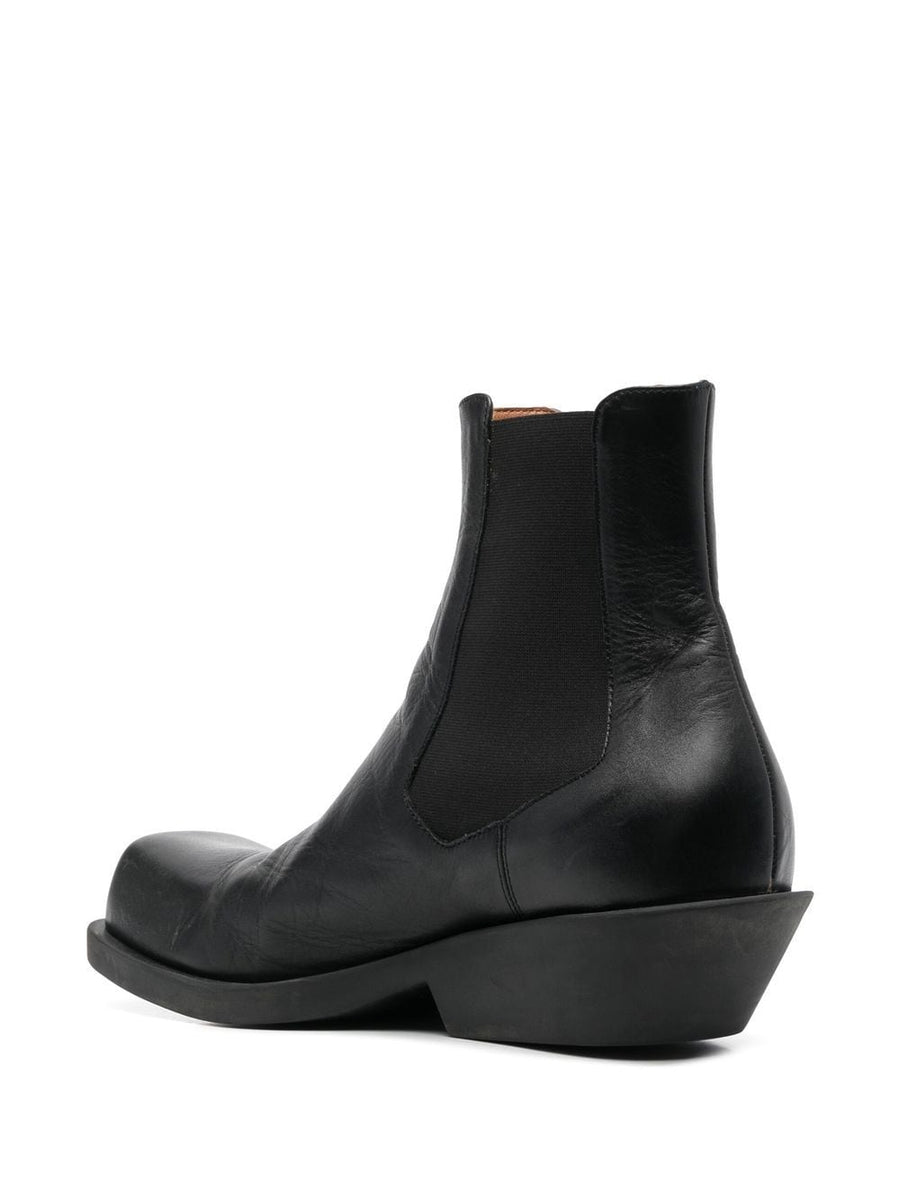 marni leather ankle boots