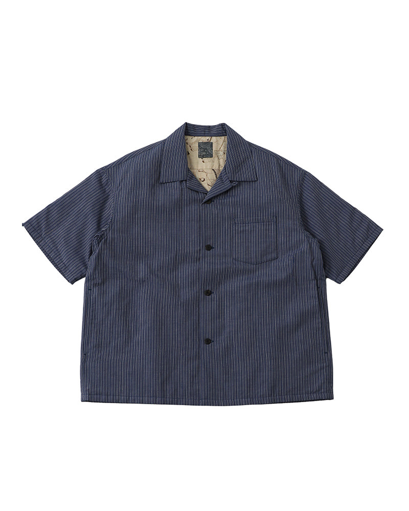 Wallis Down Shirt S/S Navy