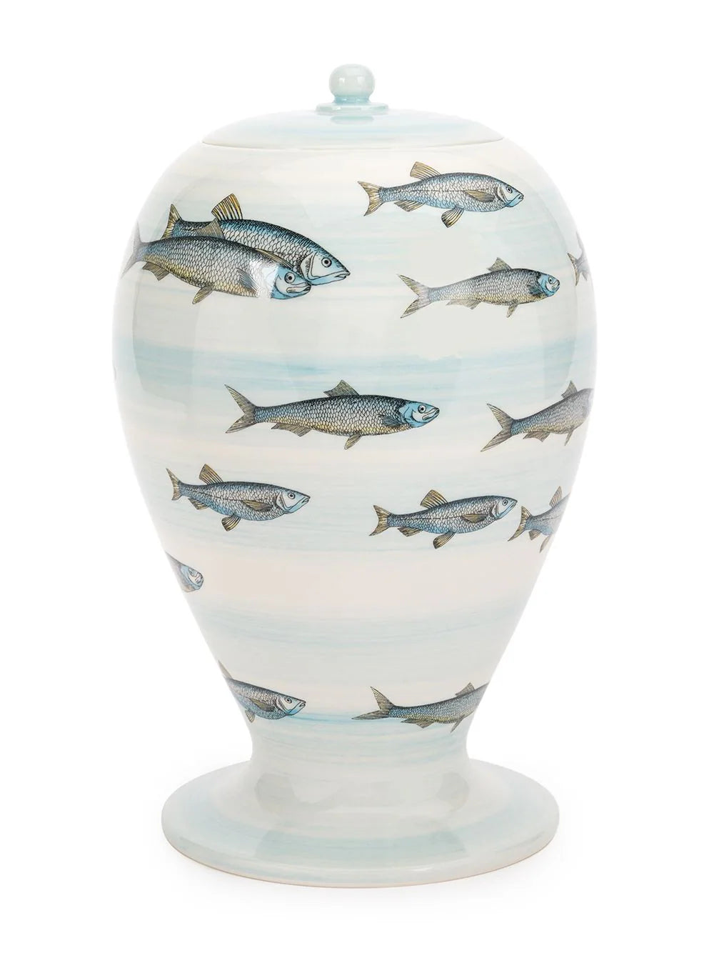 Face Fish Printed Jar