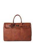 Top-Handle Leather Holdall Bag