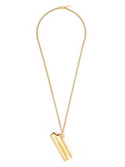 Logo-Embossed Lighter Necklace