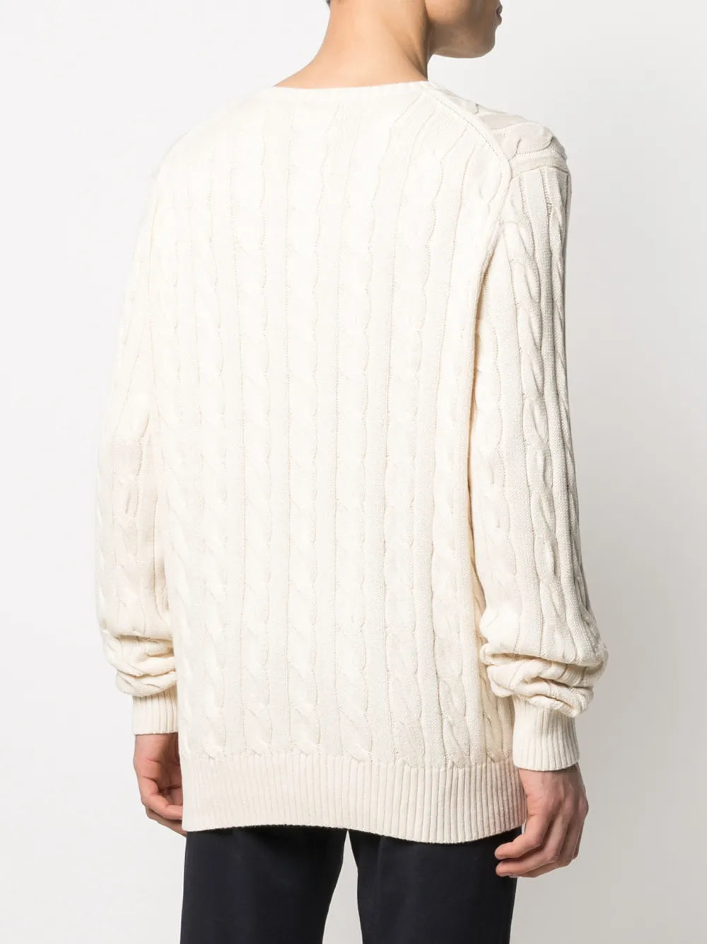 Cable-Knit Cotton Jumper