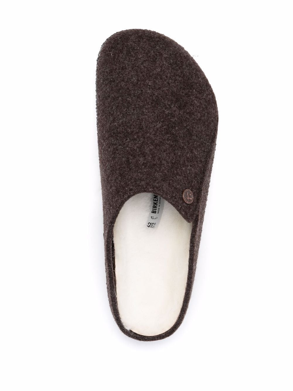 Felted Closed-Toe Mules