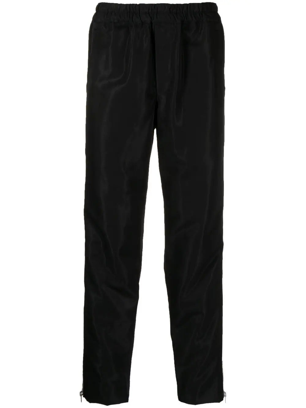 Side Zip-Detail Trousers