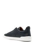 Slip-On Leather Sneakers