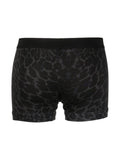 Logo-Waistband Leopard-Print Boxers