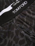 Logo-Waistband Leopard-Print Boxers