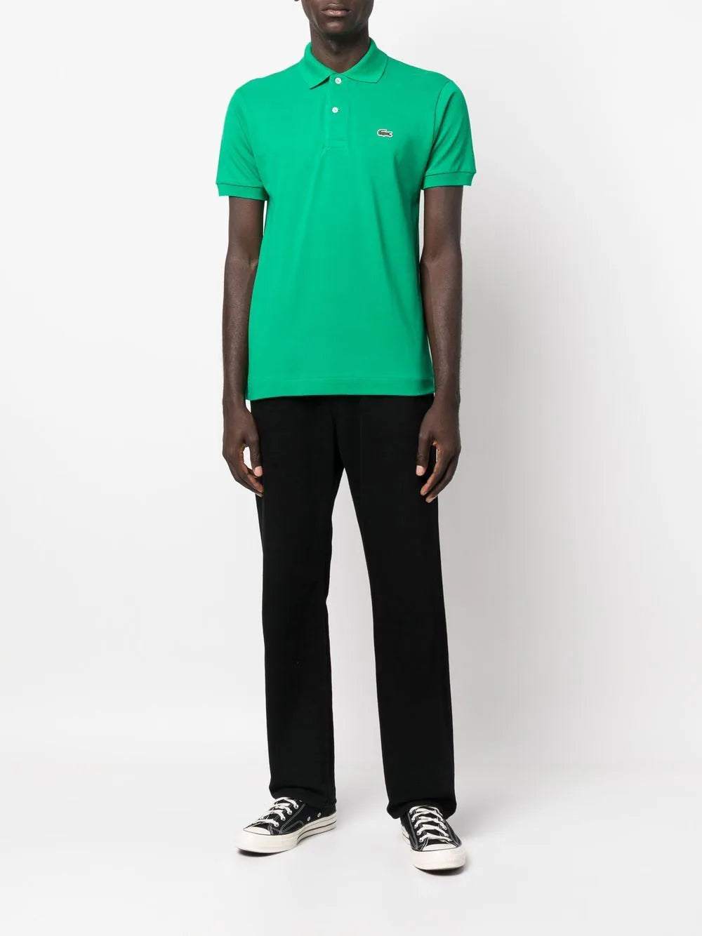 Logo-Patch Short-Sleeve Polo Shirt