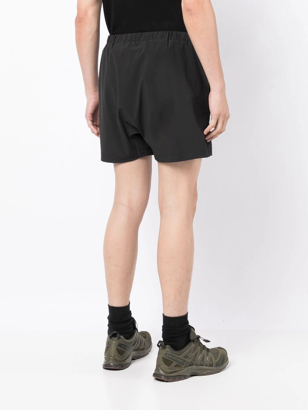 Embroidered-Logo Detail Shorts