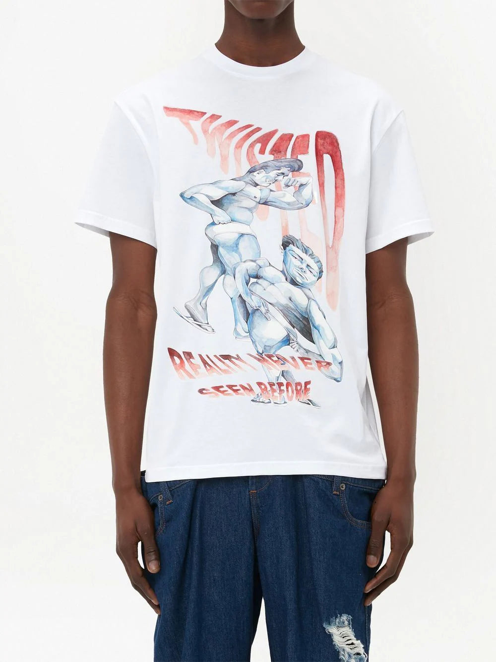 Graphic-Print Cotton T-Shirt