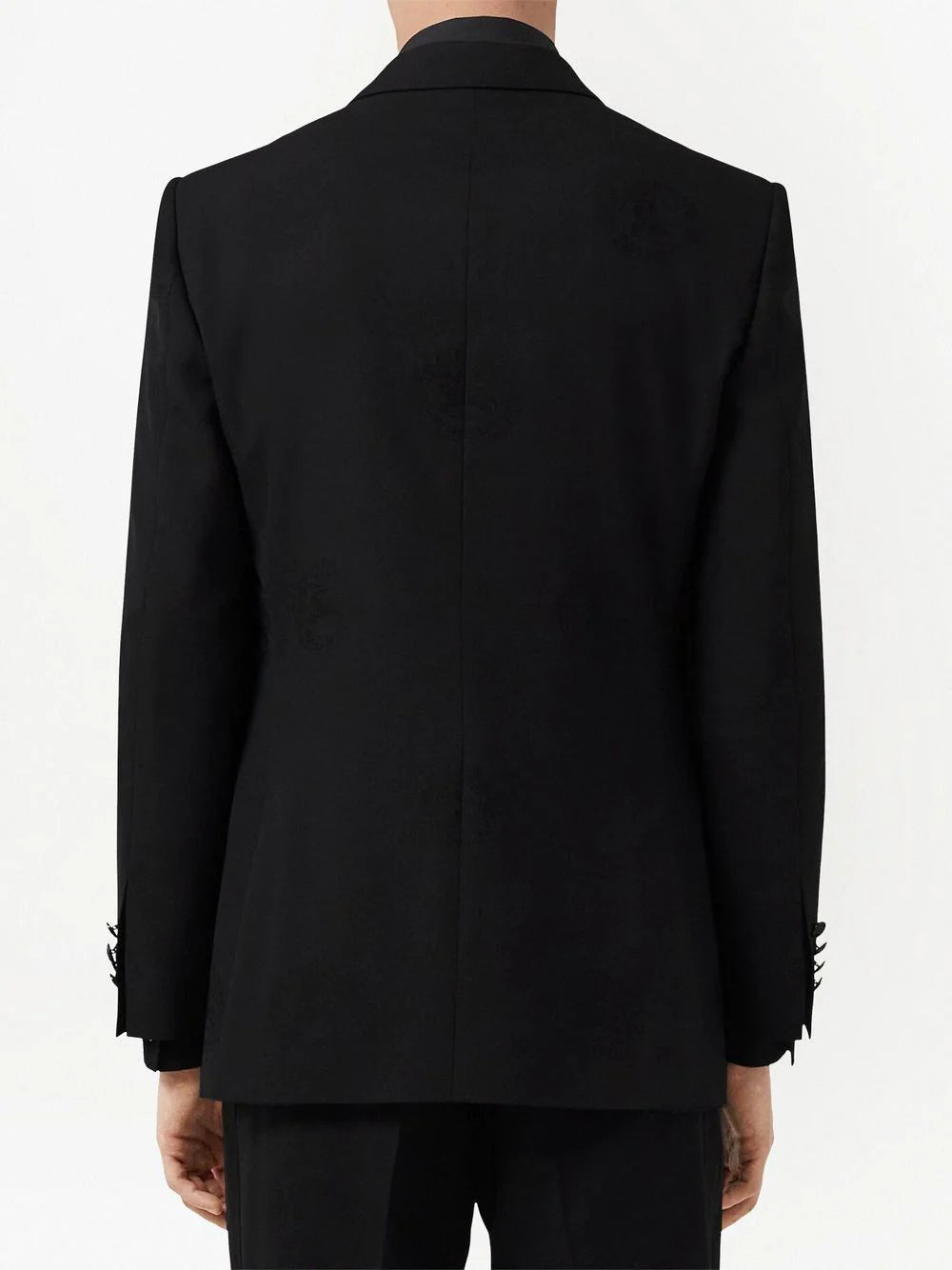 Oak Leaf Crest Jacquard Tuxedo Jacket