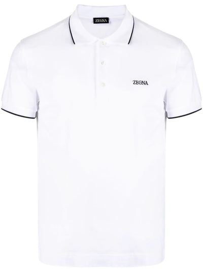 Embroidered-Logo Polo Shirt