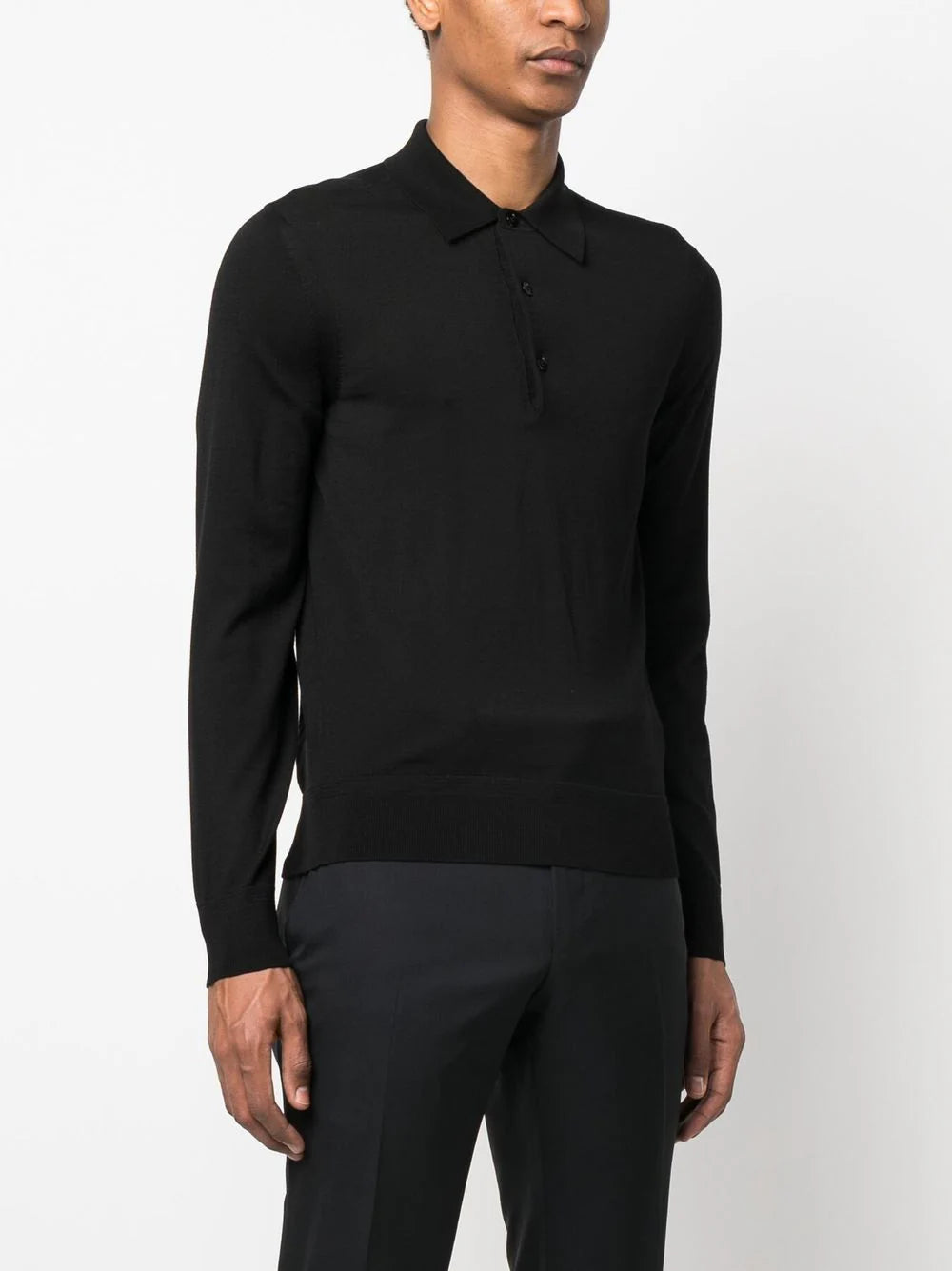 Long-Sleeve Polo Shirt