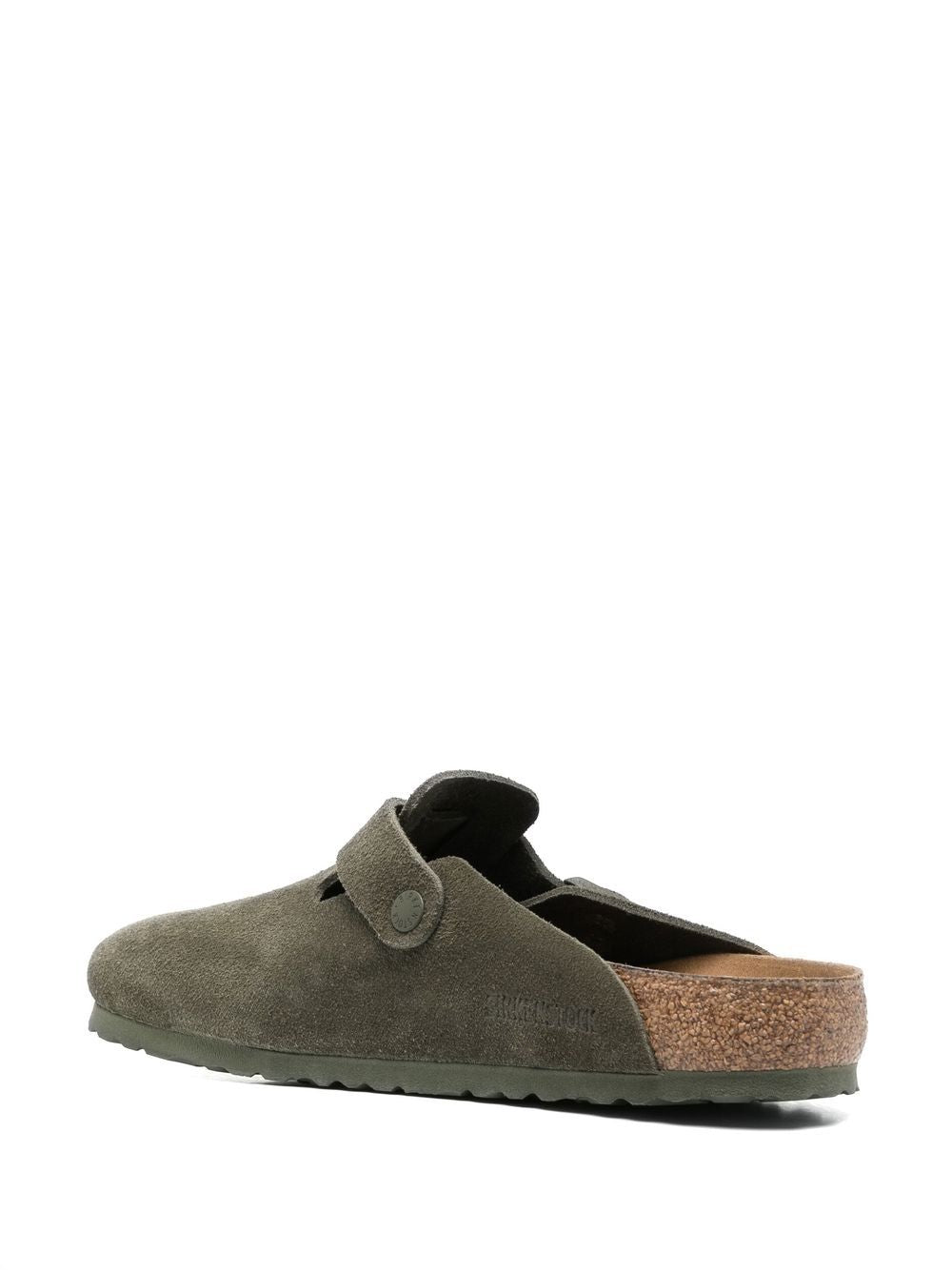 Suede Leather Slip-On Slippers