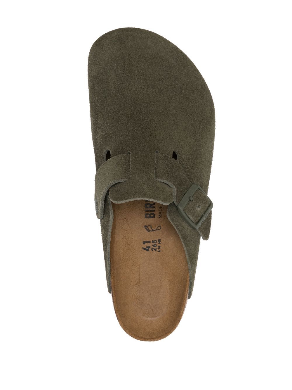 Suede Leather Slip-On Slippers