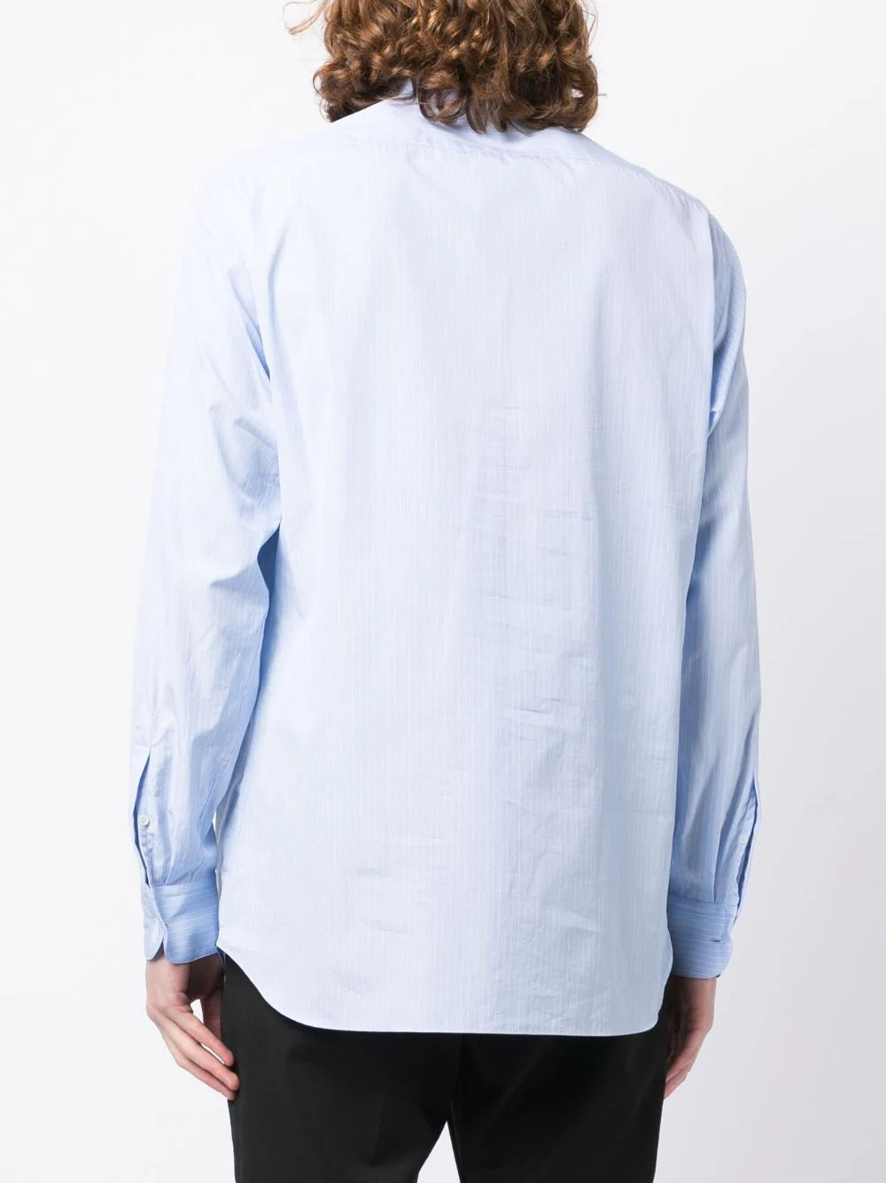 Pinstripe-Print Cotton Shirt