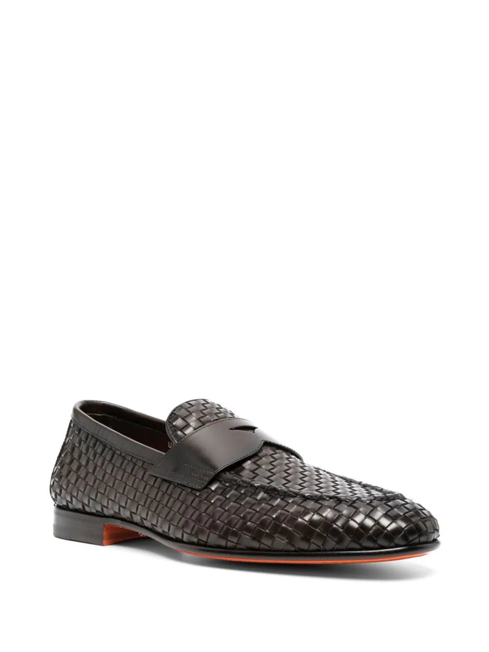 Interwoven-Design Loafers