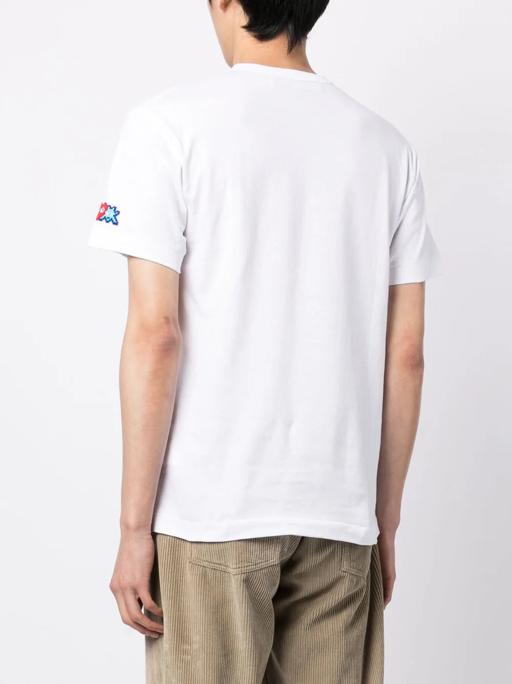 Logo-Patch Crew-Neck T-Shirt