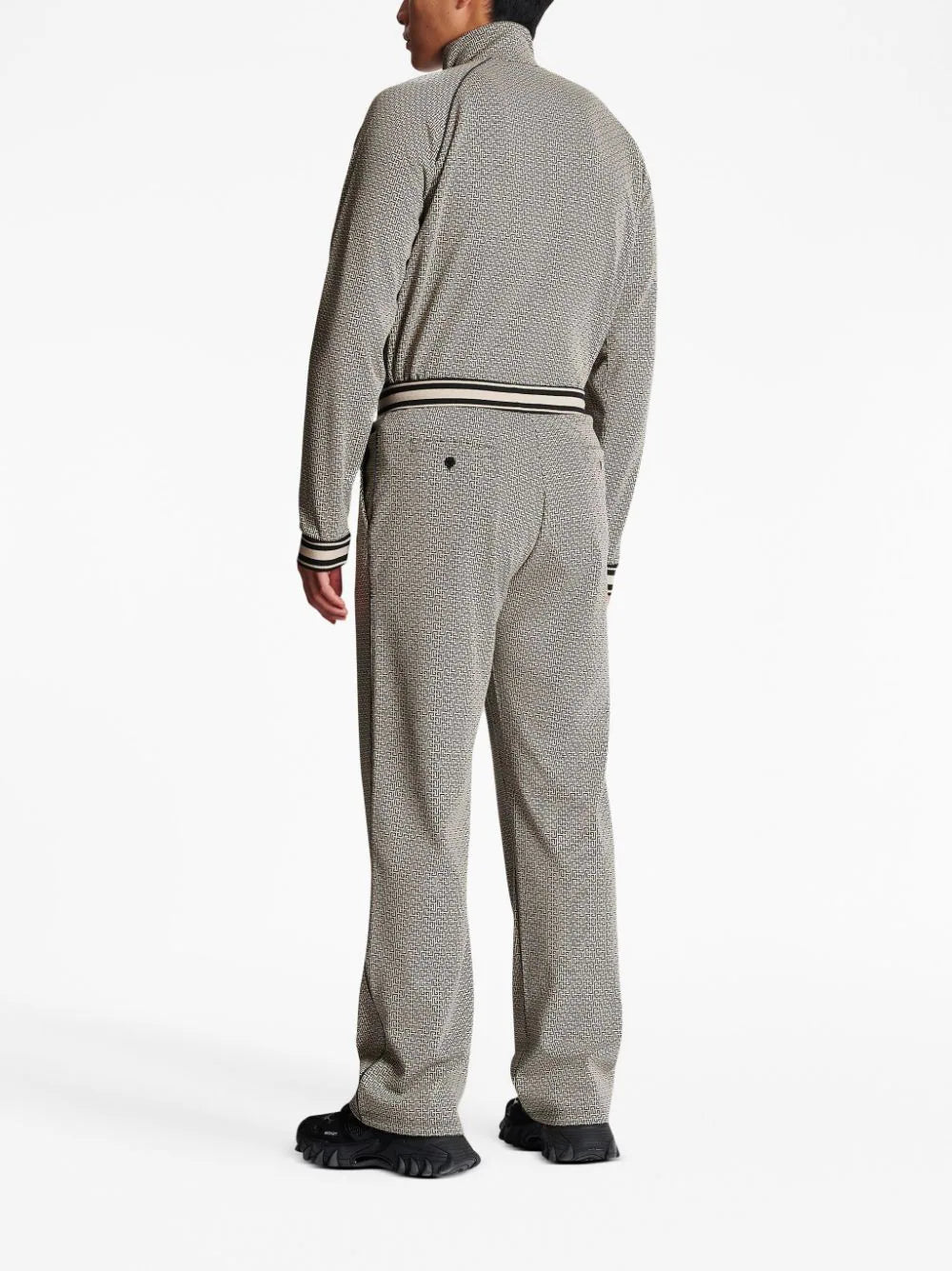 Mini Monogram-Jacquard Track Pants