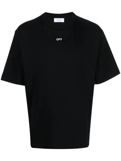 Off Stamp-Print Cotton T-Shirt