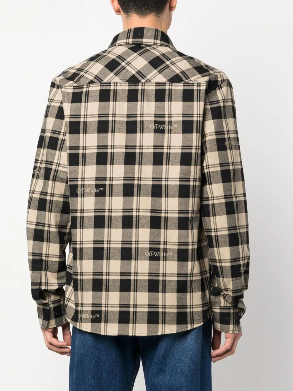 Check-Print Flannel Shirt