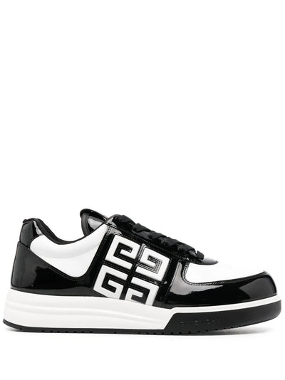 4G Logo-Embossed Low-Top Sneakers