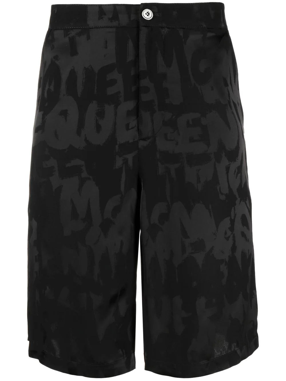 Graffiti Logo-Jacquard Shorts