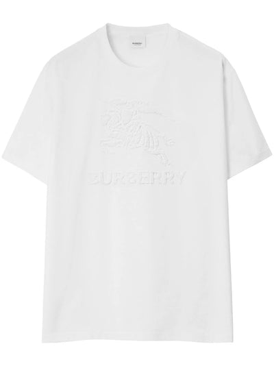 Jacquard Logo-Embossed Cotton T-Shirt