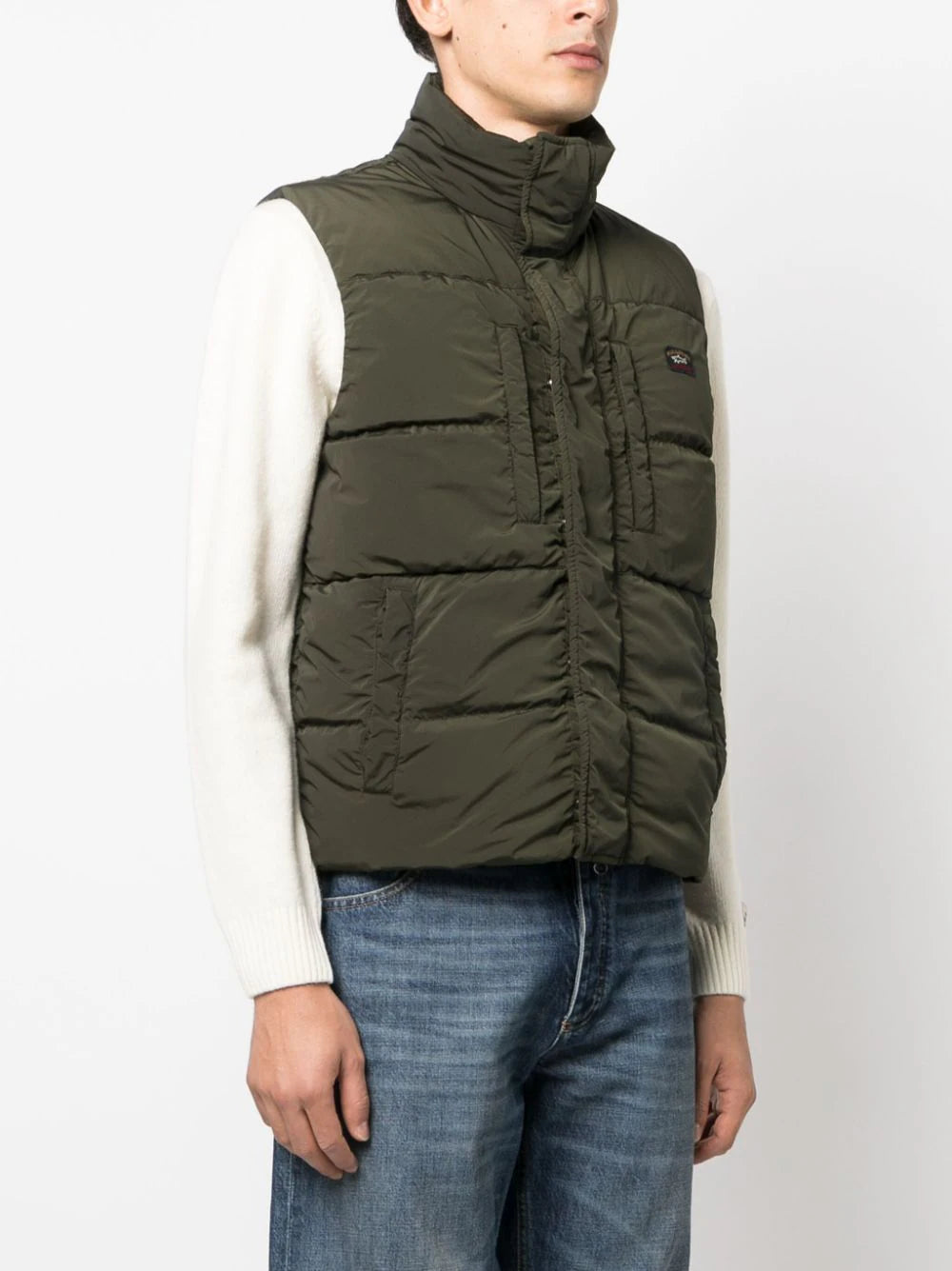 Logo-Patch Padded Gilet