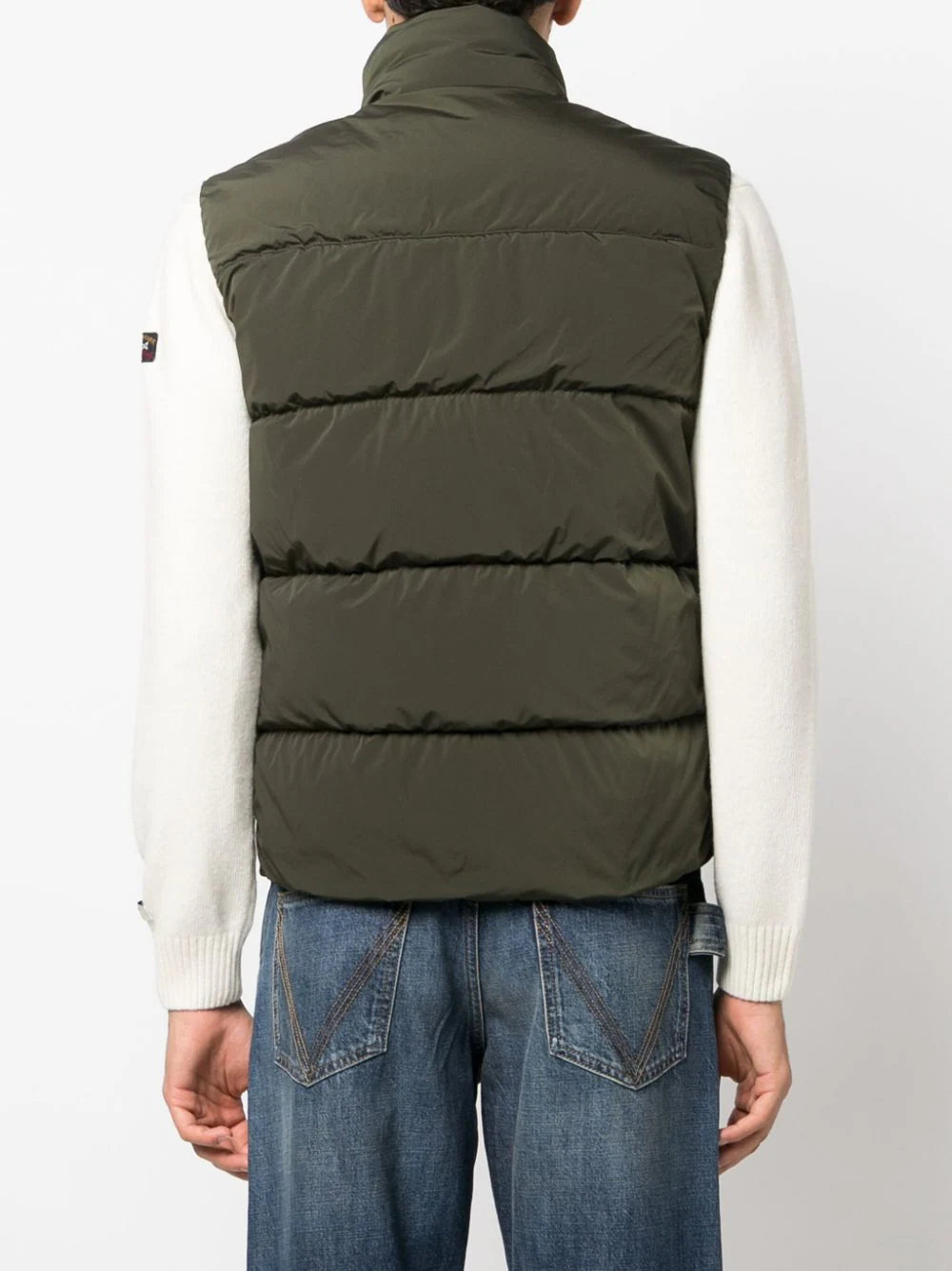 Logo-Patch Padded Gilet