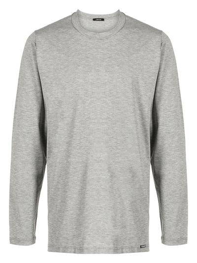 Crew-Neck Long-Sleeve T-Shirt