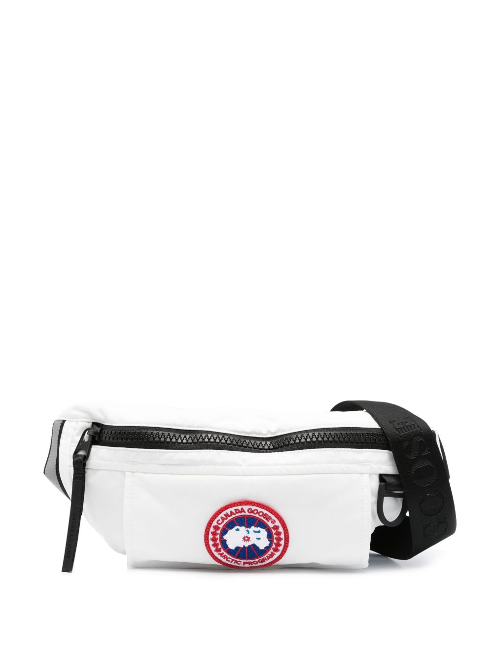 Logo-Patch Padded Belt Bag