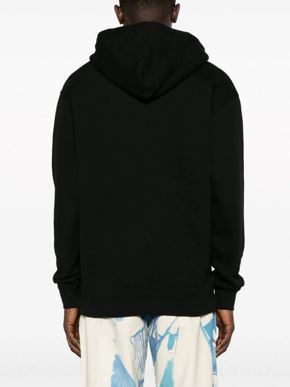 Logo-Print Cotton Blend Hoodie