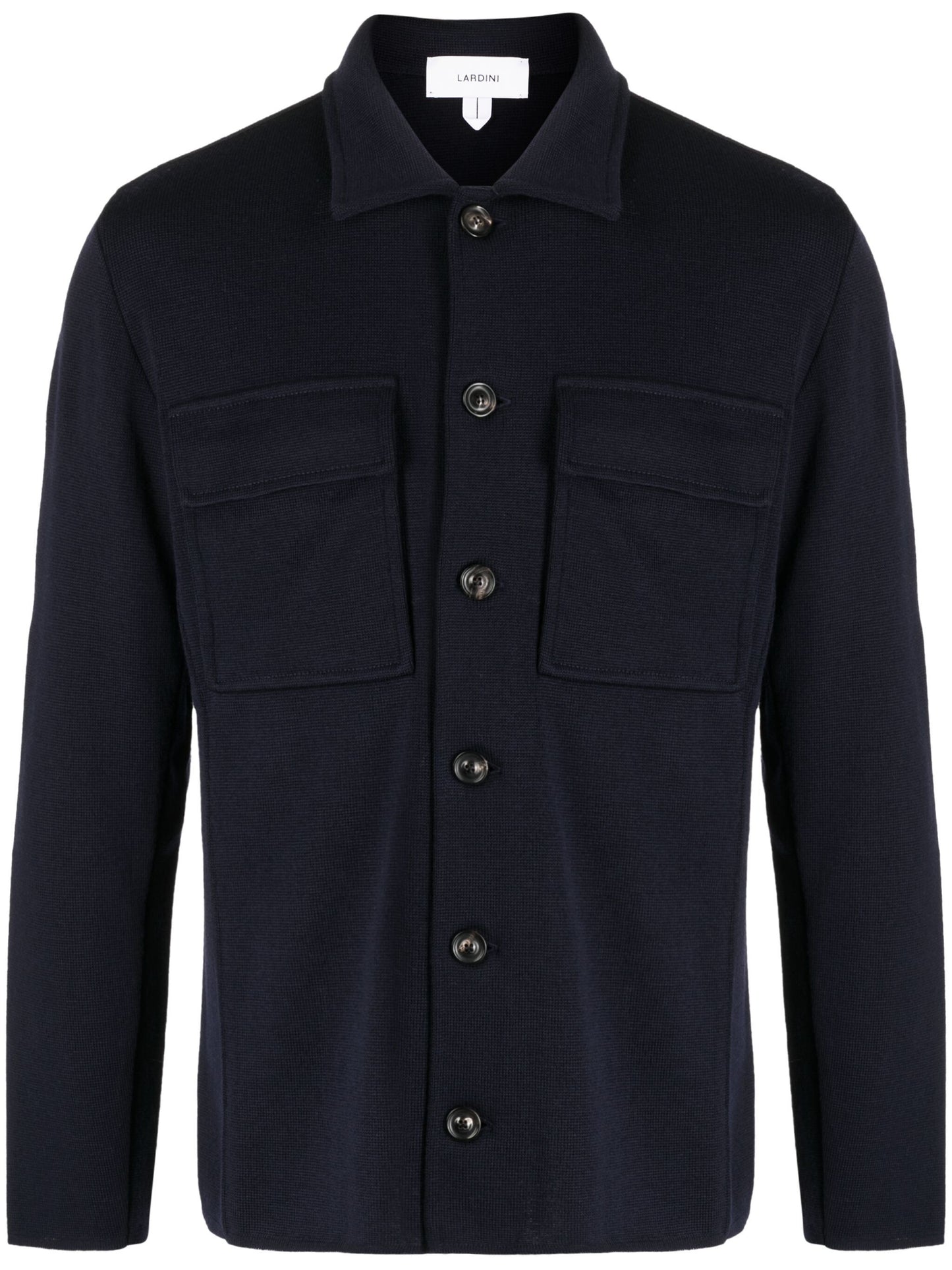 Buttonedd Wool Shirt Jacket