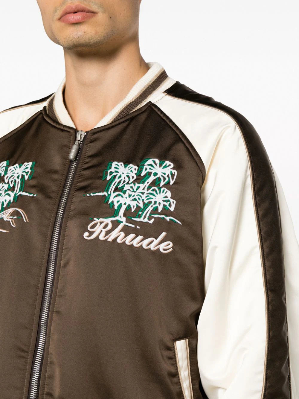 Souvenir Embroidered Bomber Jacket