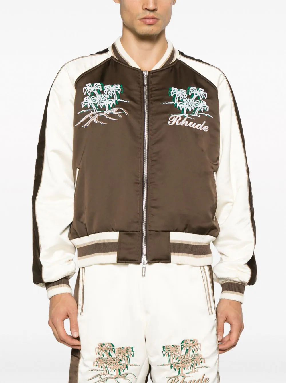 Souvenir Embroidered Bomber Jacket