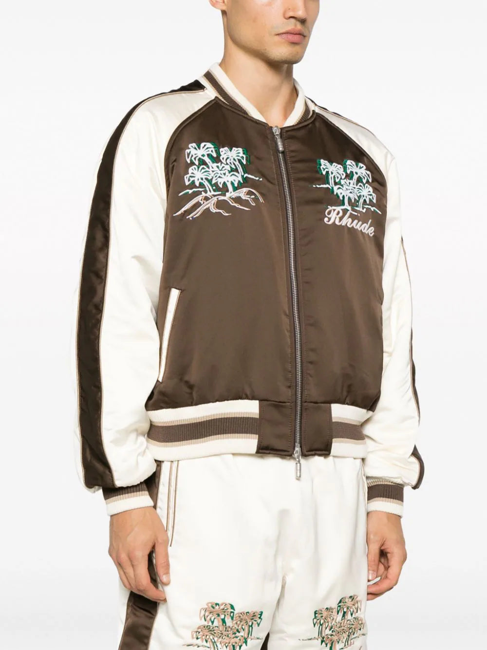 Souvenir Embroidered Bomber Jacket