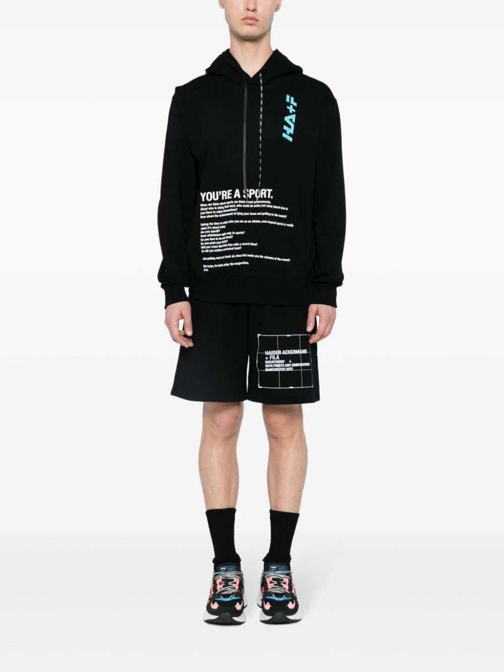 Logo-Embroidered Cotton Track Shorts