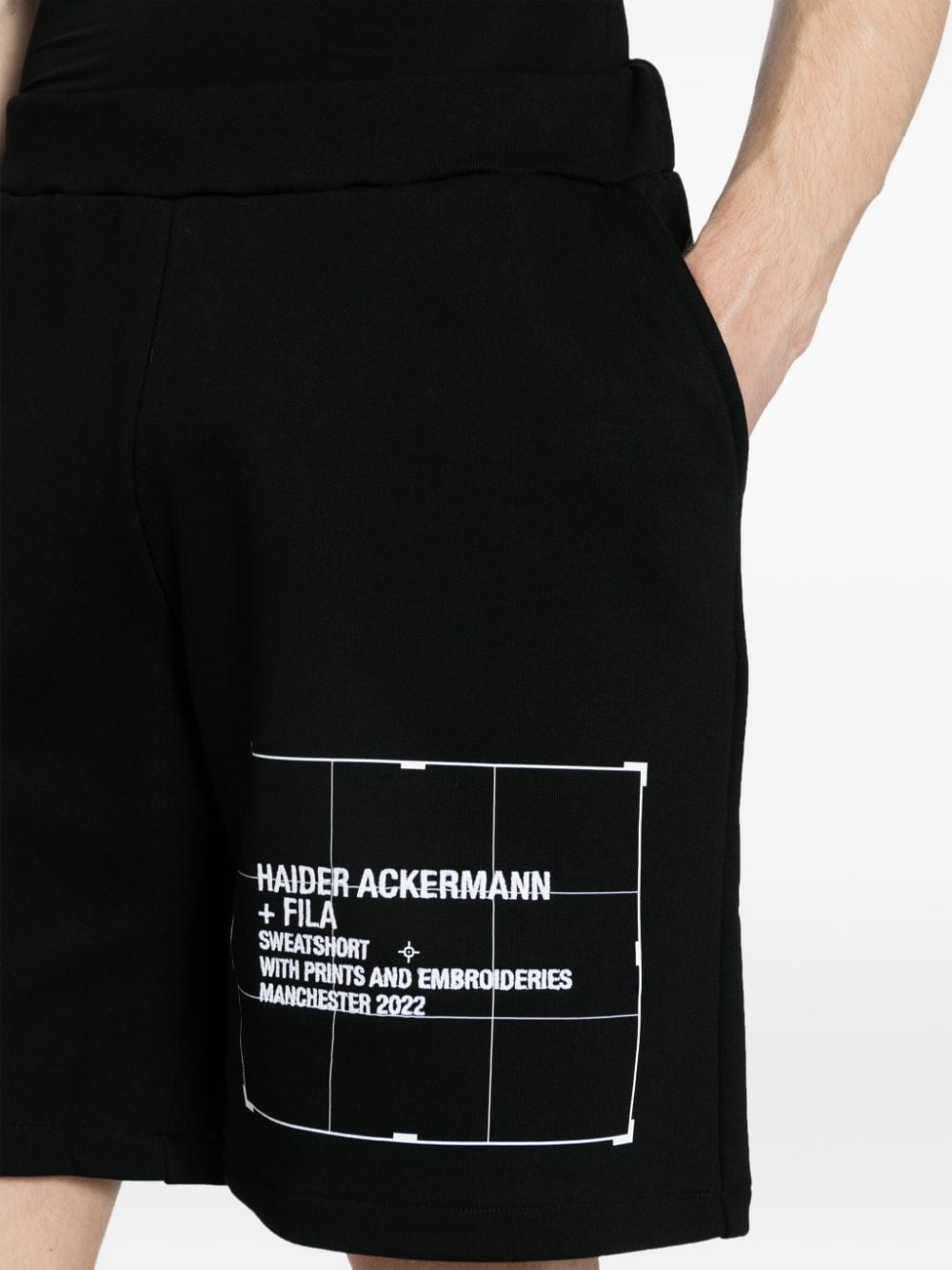 Logo-Embroidered Cotton Track Shorts