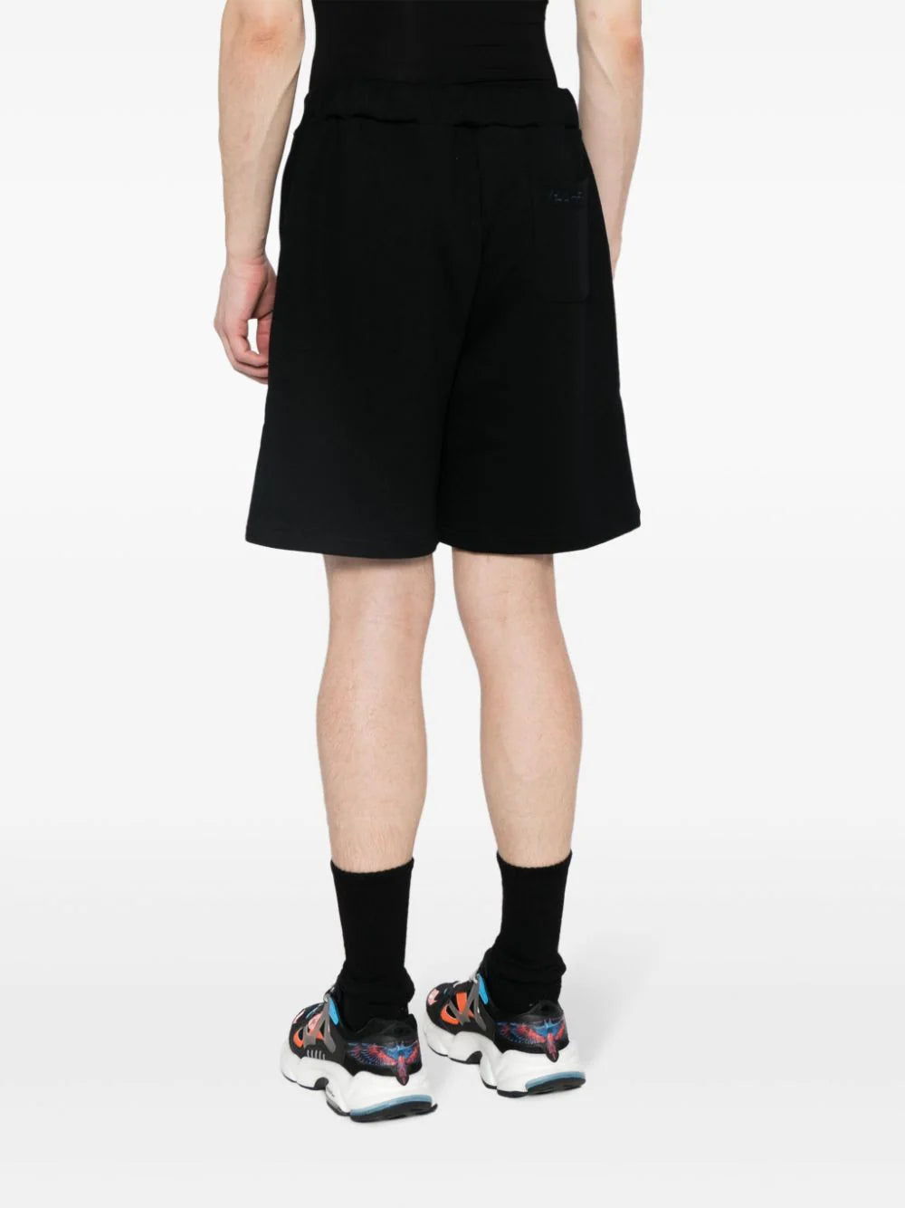 Logo-Embroidered Cotton Track Shorts