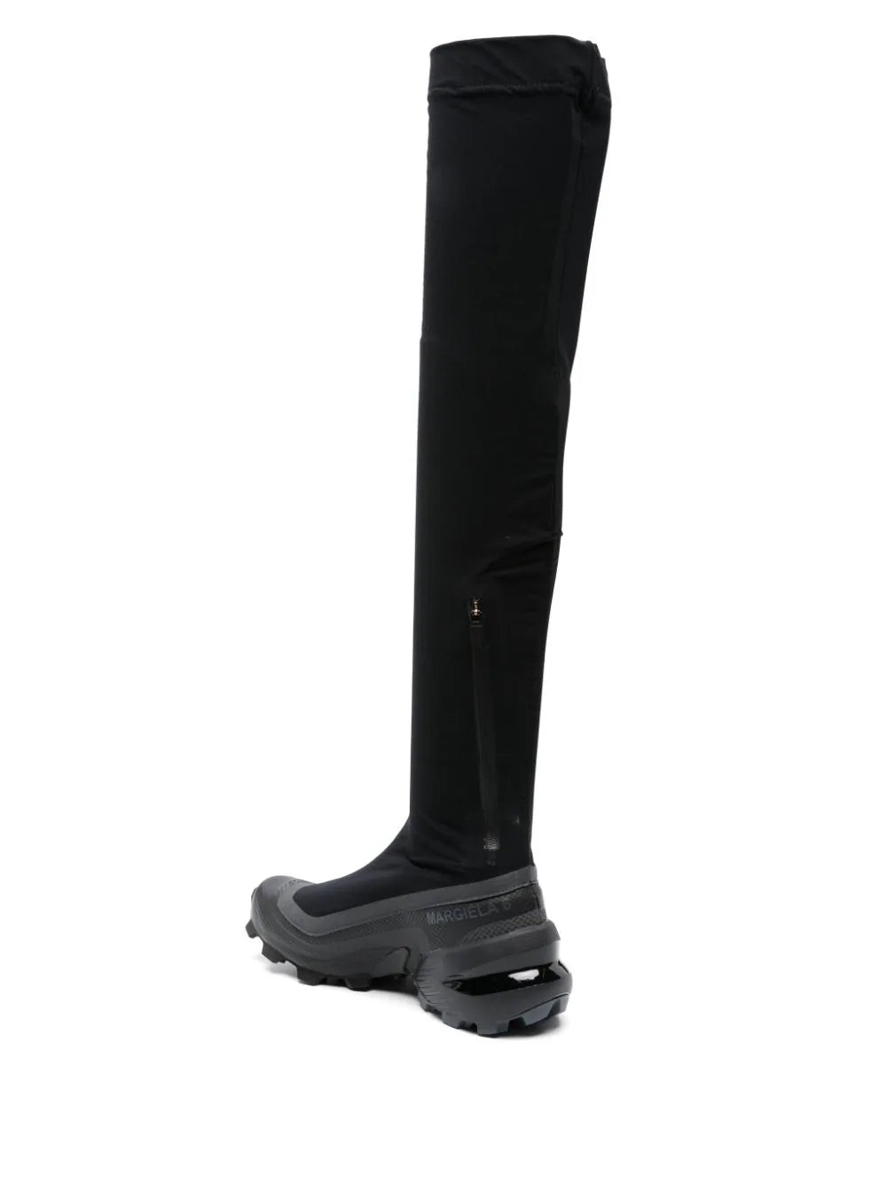 Thigh-Length Chunky Boots