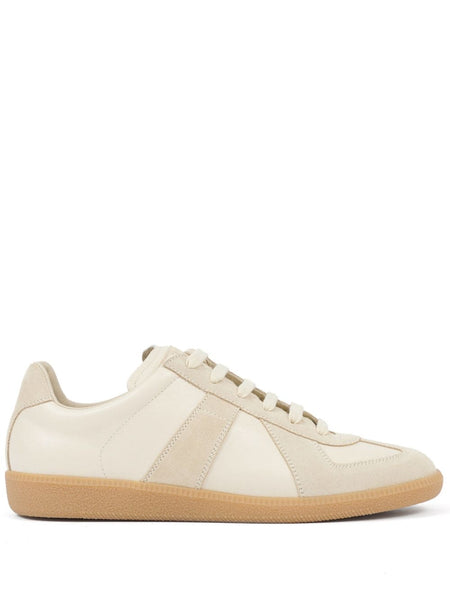 Replica Low-Top Leather Sneakers