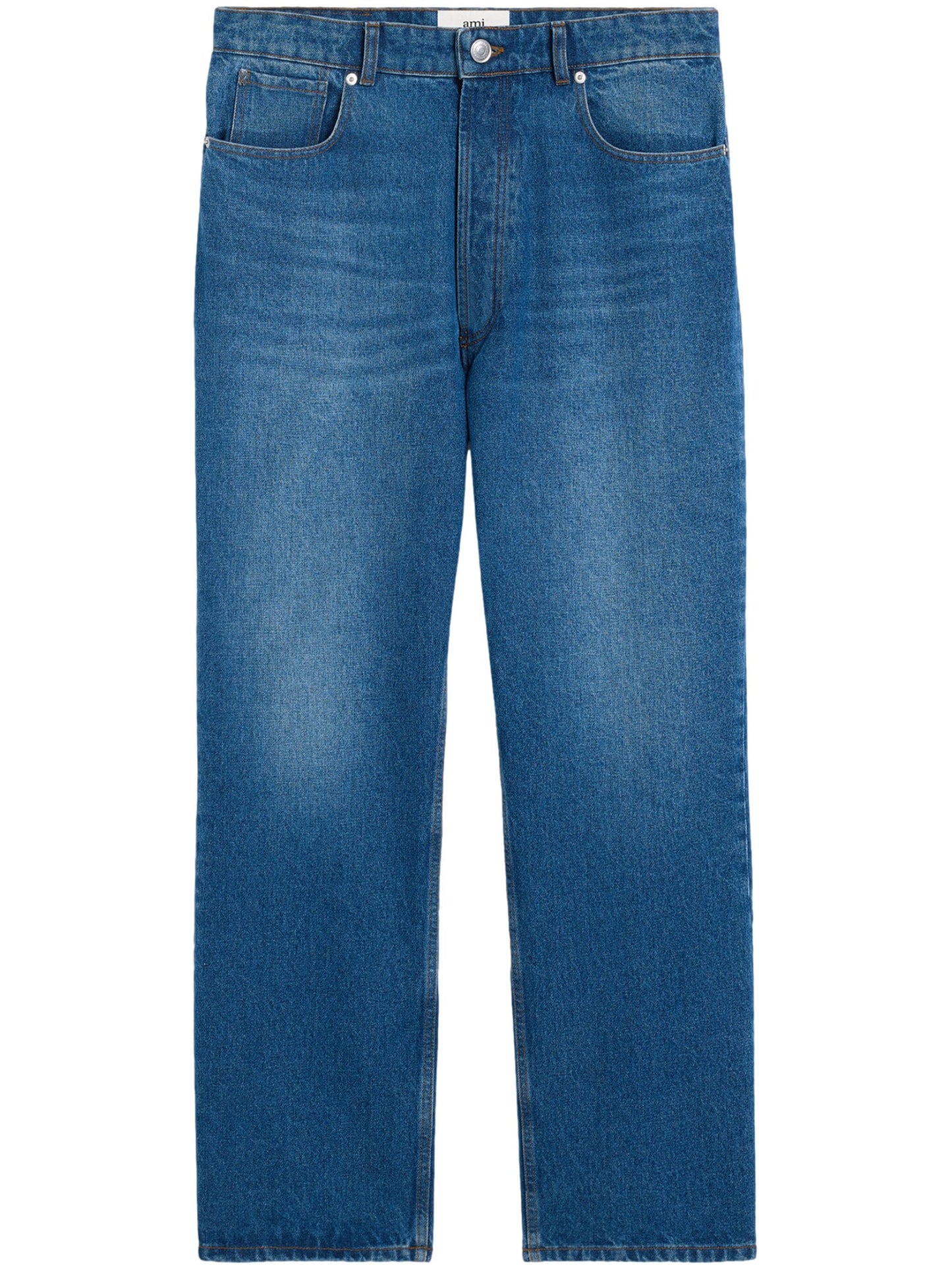 Loose-Fit Straight-Leg Jeans