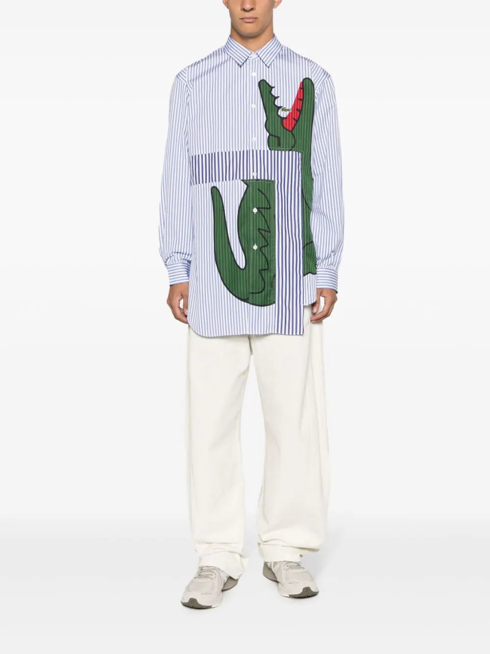 X Lacoste Graphic-Print Shirt