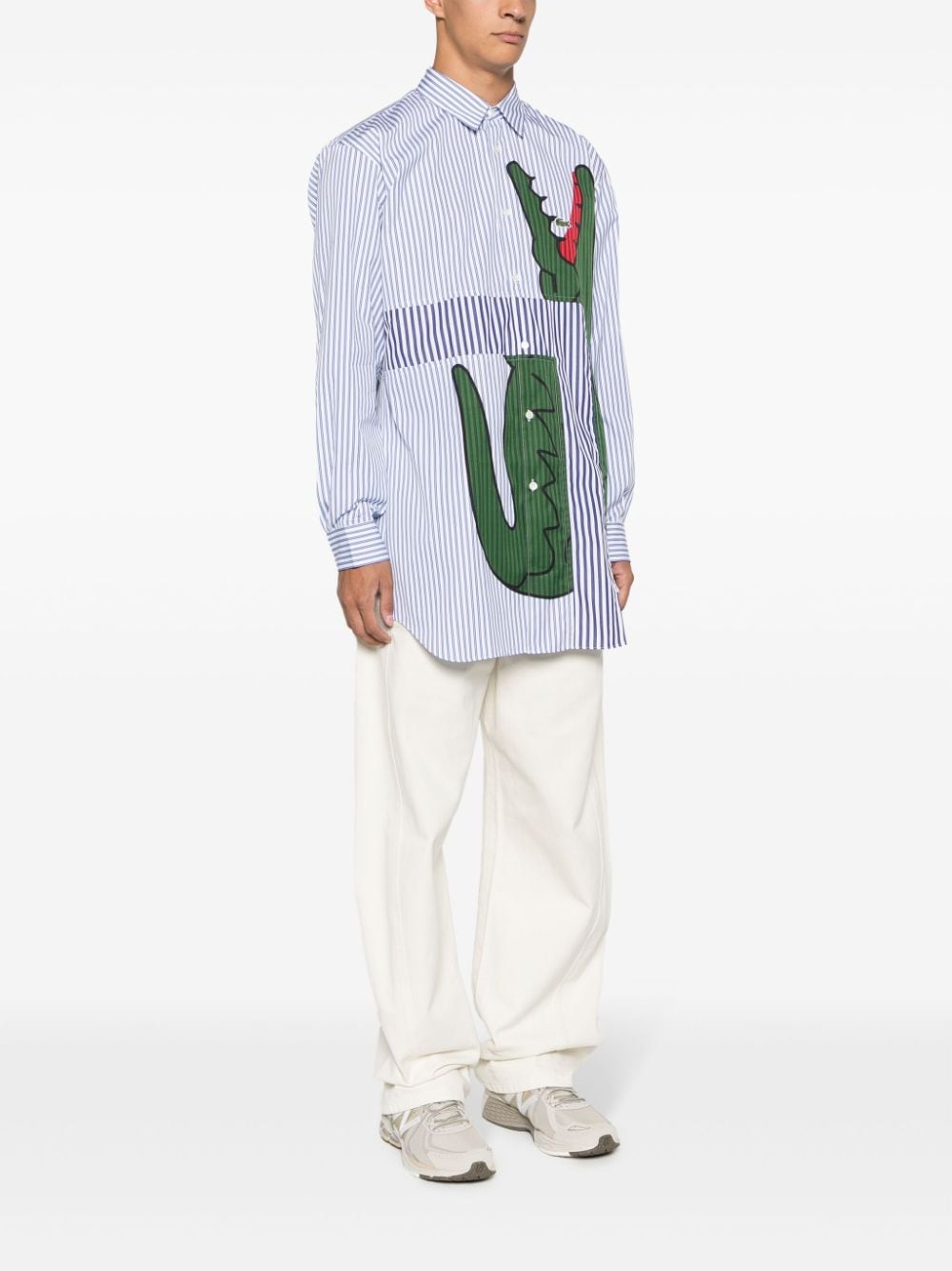 X Lacoste Graphic-Print Shirt