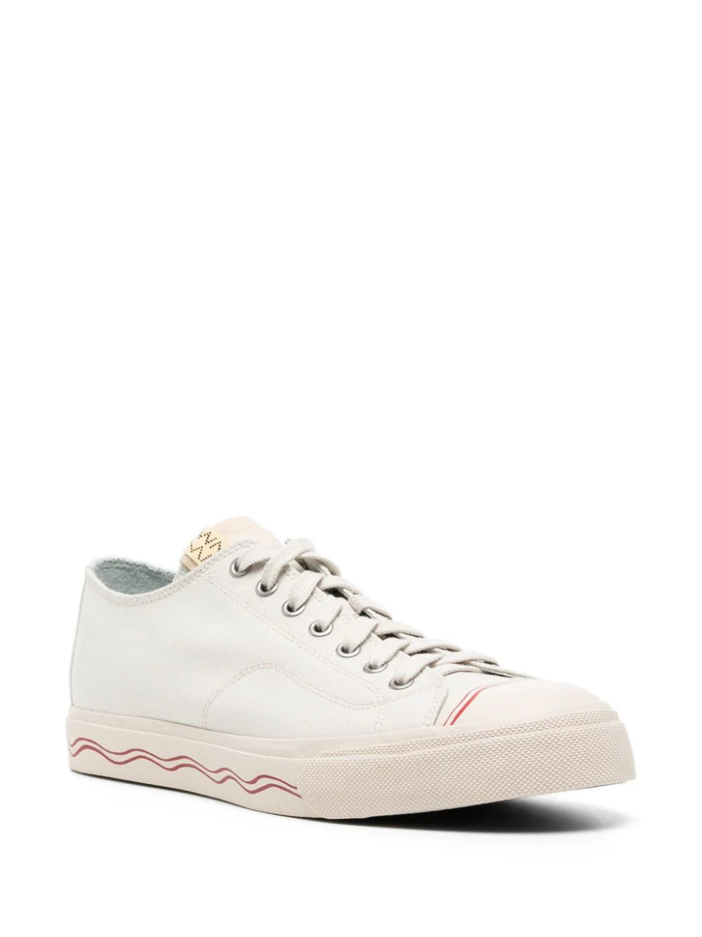 Seeger Lo Panelled Canvas Sneakers