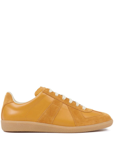 Replica Low-Top Leather Sneakers