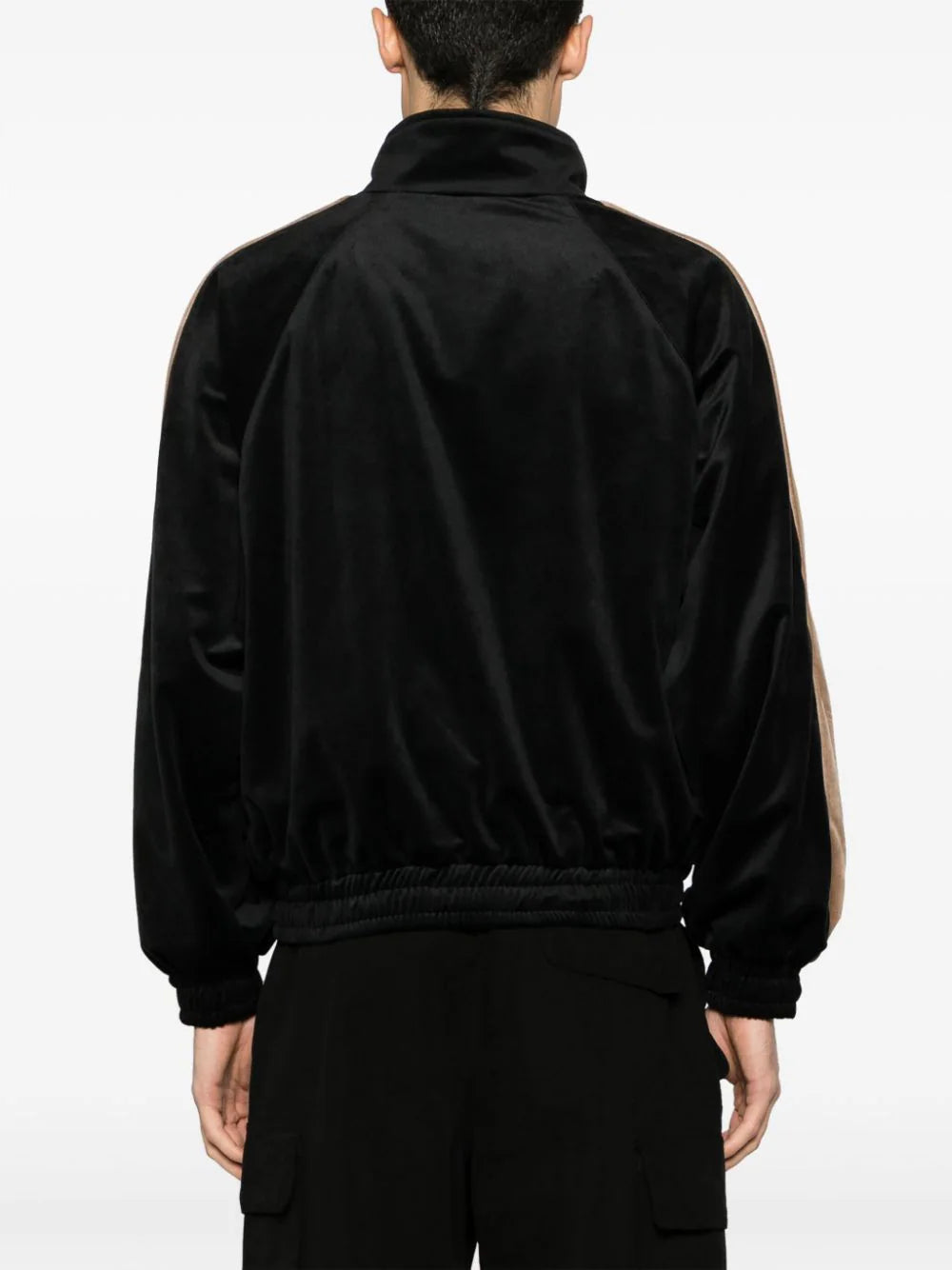 Sky Lounge Velvet Track Jacket