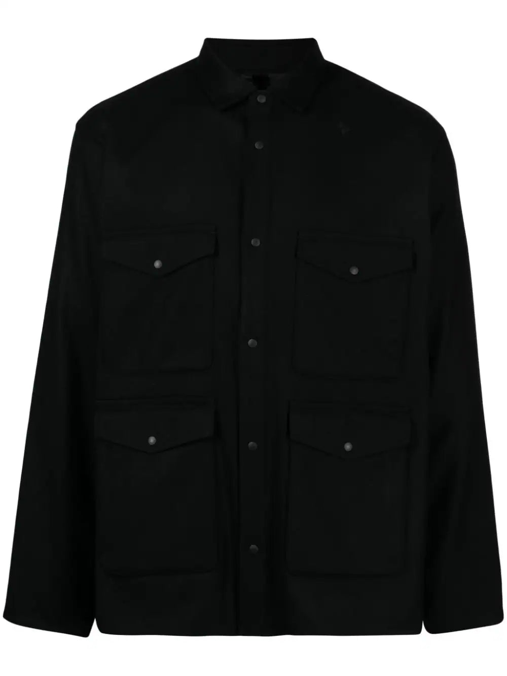 Long-Sleeve Felted-Finish Shirt